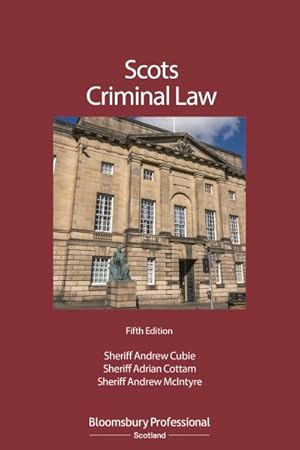 Seller image for Scots Criminal Law for sale by GreatBookPricesUK