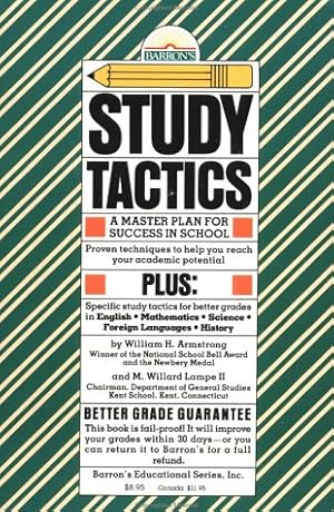 Immagine del venditore per Study Tactics venduto da WeBuyBooks