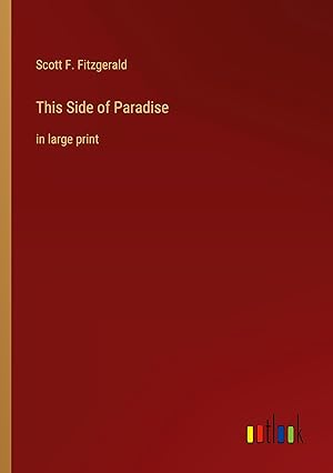Seller image for This Side of Paradise for sale by moluna