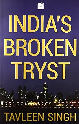 Seller image for India's Broken Tryst for sale by WeBuyBooks