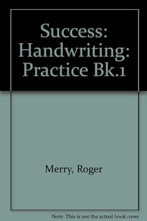 Bild des Verkufers fr Practice Book - Handwriting (Success!) zum Verkauf von WeBuyBooks