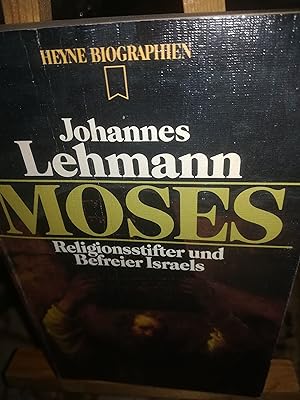 Bild des Verkufers fr Moses, Religionsstifter und Befreier Israels zum Verkauf von Verlag Robert Richter
