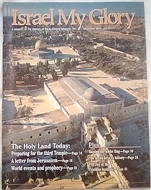 Imagen del vendedor de Israel My Glory May/June 2012 Volume 70 Number 3 a la venta por P Peterson Bookseller
