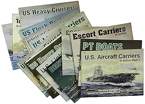 Warships In Action (14 volumes) Numbers 5 7 9 10 11 12 14 15 16 17 19 26 27 30