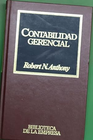 Imagen del vendedor de Contabilidad gerencial a la venta por Librera Alonso Quijano