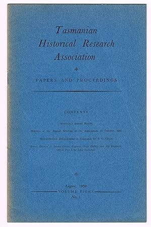 Tasmanian Historical Research Association - Papers and Proceedings. Volume 8. 2 issues - No. 1 Au...