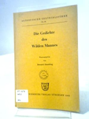 Seller image for Die Gedichte des Wilden Mannes for sale by World of Rare Books