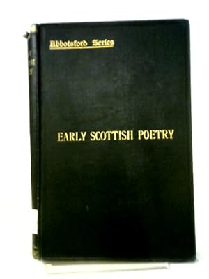 Bild des Verkufers fr Early Scottish Poetry zum Verkauf von World of Rare Books