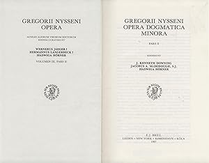 Seller image for Gregorii Nysseni Opera Gregorii Nysseni Opera Dogmatica Minora Pars II for sale by avelibro OHG