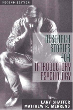 Bild des Verkufers fr Research Stories for Introductory Psychology zum Verkauf von WeBuyBooks
