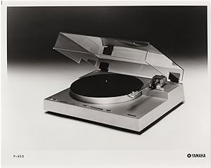 Collection of seventeen original photographs of Yamaha home audio equipment, circa 1981-1982