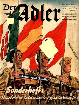 Der Adler. Illustrierte Luftwaffenzeitschrift. Heft 9, 13. Juni 1939.