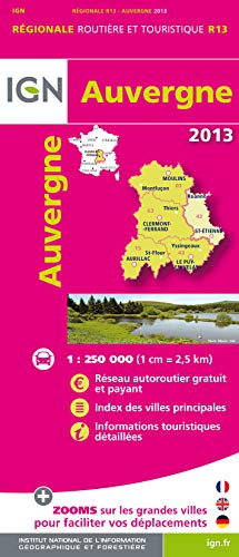 Bild des Verkufers fr Auvergne 2013 (Auvergne: IGN.R13) zum Verkauf von WeBuyBooks