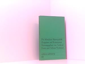 Seller image for Die Mnchner Rterepublik - Zeugnisse und Kommentar for sale by Book Broker