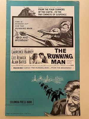 Immagine del venditore per The Running Man Pressbook 1964 Laurence Harvey, Lee Remick, Alan Bates venduto da AcornBooksNH