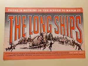 Bild des Verkufers fr The Long Ships Pressbook 1964 Richard Widmark, Sidney Poitier, Russ Tamblyn zum Verkauf von AcornBooksNH