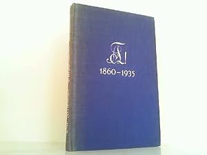 Geschichte der Freiburger Burschenschaft Alemannia 1860 - 1935.