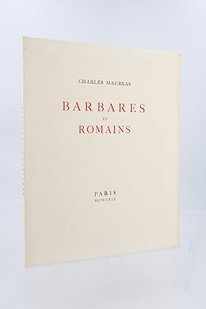 Barbares et Romains