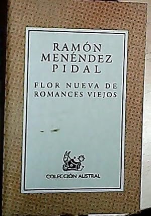 Bild des Verkufers fr Flor nueva de romances viejos zum Verkauf von Librera La Candela