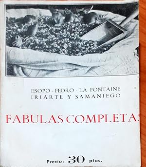 Imagen del vendedor de Fbulas completas a la venta por Paraso Lector