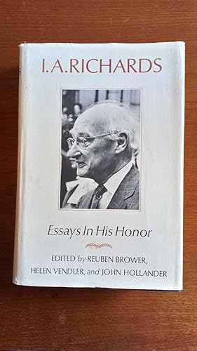 I.A. Richards. Essays In His Honor