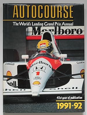 Seller image for Autocourse: The World's Leading Grand Prix Annual, 1991-92 for sale by Our Kind Of Books