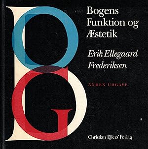 Image du vendeur pour Bogens Funktion og Aestetik. Vejledning i Bogtilrettelaegning mis en vente par Paderbuch e.Kfm. Inh. Ralf R. Eichmann