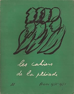 Image du vendeur pour Les cahiers de la pliade hiver 1950-51 mis en vente par LE GRAND CHENE