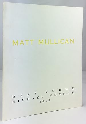 Image du vendeur pour Matt Mullican. mis en vente par Antiquariat Heiner Henke