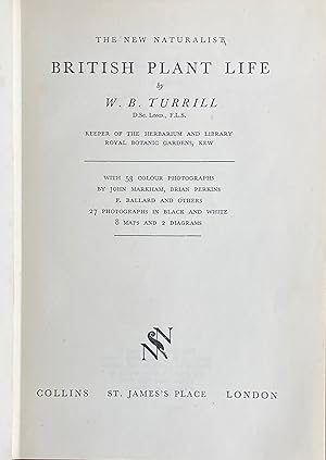 Seller image for British plant life for sale by Acanthophyllum Books