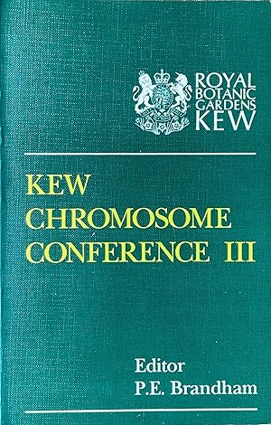 Seller image for Kew chromosome conference III for sale by Acanthophyllum Books