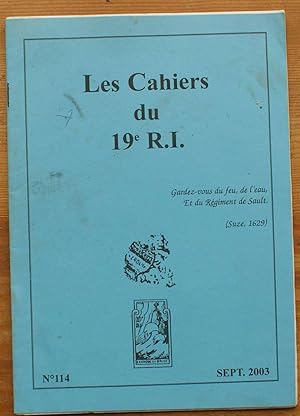 Les cahiers du 19e R.I. Numéro 114 septembre 2003