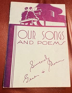Immagine del venditore per Our Songs and Poems venduto da Henry E. Lehrich