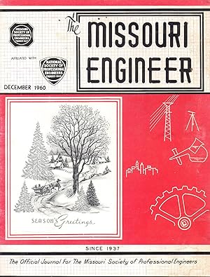 Immagine del venditore per The Missouri Engineer, Dec. 1960 venduto da fourleafclover books