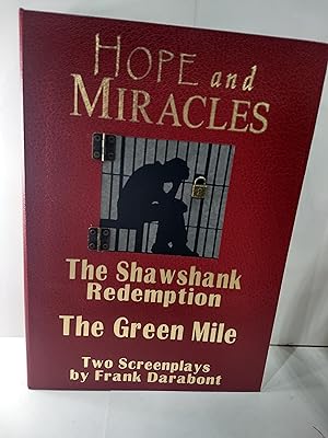 Bild des Verkufers fr HOPE AND MIRACLES: "THE SHAWSHANK REDEMPTION" AND "THE GREEN MILE" (SIGNED) zum Verkauf von Fleur Fine Books