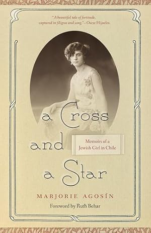 Seller image for A Cross and a Star: Memoirs of a Jewish Girl in Chile by Agos ­n, Marjorie [Paperback ] for sale by booksXpress