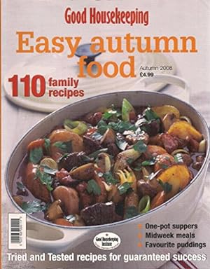 Bild des Verkufers fr Good Housekeeping Easy Autumn Food zum Verkauf von WeBuyBooks