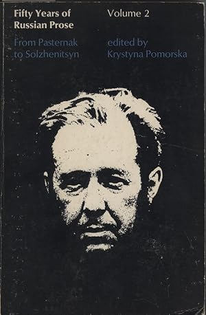 Immagine del venditore per Fifty Years of Russian Prose - Vol. 2 only: From Pasternak to Solzhenitsyn venduto da James F. Balsley, Bookseller