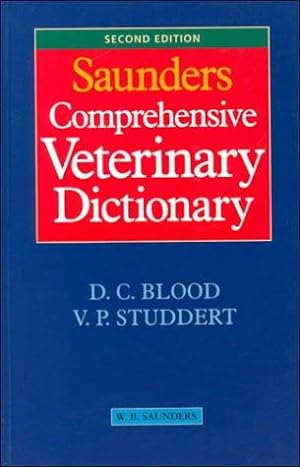 Seller image for Saunders Comprehensive Veterinary Dictionary for sale by WeBuyBooks
