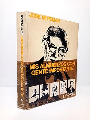 Seller image for Mis almuerzos con gente importante for sale by Librera Miguel Miranda