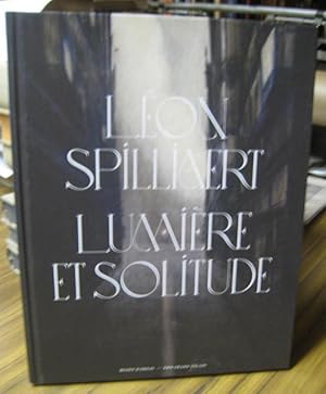 Imagen del vendedor de Leon Spilliaert 1881 - 1946. Lumiere et solitude. Catalogue. a la venta por Antiquariat Carl Wegner