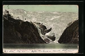 Ansichtskarte Tierra del Fuego, Panorama, Glacier La Romanche