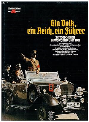 Seller image for Ein Volk, ein Reich, ein F?hrer - Zeitgeschehen in Wort, Bild und Ton, Band 1 + 2 zus. for sale by Antiquariat Hans Wger