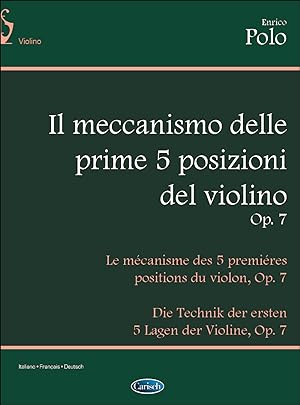 Image du vendeur pour Enrico Polo, Meccanismo Delle 5 Prime Posizioni Op. 7 Violin Buch mis en vente par moluna