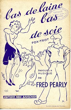 Partition de "Bas de laine, bas de soie", fox-trot