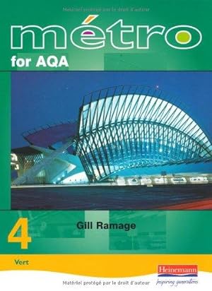 Imagen del vendedor de Metro 4 for AQA Foundation Student Book a la venta por WeBuyBooks