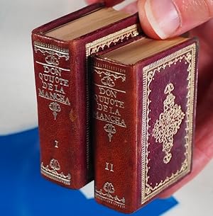 El Ingenioso Hidalgo Don Quijote de la Mancha >>MINIATURE BOOKS IN SLIPCASE<<