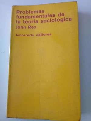 Seller image for Problemas Fundamentales De La Teoria Sociologica (Spanish Edition) for sale by Von Kickblanc