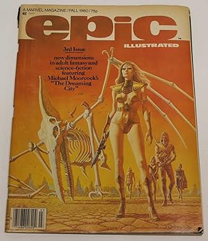 Seller image for Epic Illustrated Fall 1980. Volume 1 number 3 for sale by H4o Books