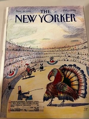 Seller image for NEW YORKER MAGAZINE NOV. 30, 1992 for sale by Abound Book Company